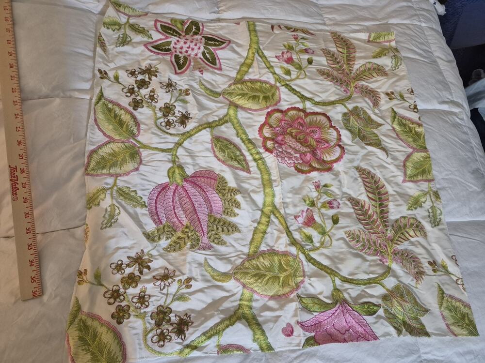 💥 SCHUMACHER Fabric Remnant/Sample 28x28 - SINHALA Linen